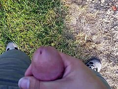 Ich auf Befehl der Herrin im Weingerg