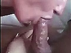 Penny sucking and swallowing