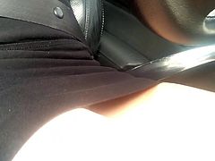 My Coworker wearing NO panties to work