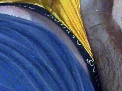 DK jerks off and cums in his pants