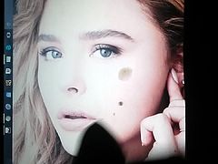 Chloe Grace Moretz cum tribute 6