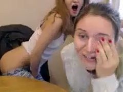 Sister and her Horny Roommate caught masturbating