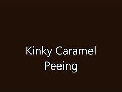 Kinky Caramel Peeing Preview