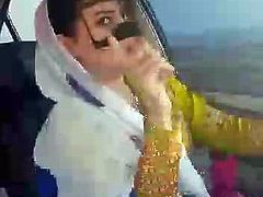 Iranian sexy hijab milf dancing in car-Ahvaz city