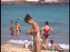 Spanien 1998 - Voyeur am Strand