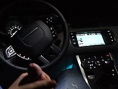 Wichsen im Auto