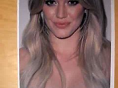 Hilary Duff Facial