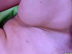 Piercings Tyler Steel lets man cover her pretty face in sticky nectar