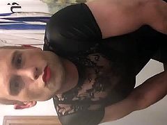 Sissy Crossdressing show off.