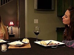 AJ and Casey are two classy lesbians eating pussy. These babes will start it off after dinner and they wonвЂ™t stop until one of them has an earth shaking orgasm