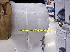 Cam 15 Big Booty White Pants Switch