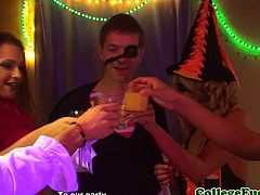 Costume euro teen pussyfucked at costumeparty