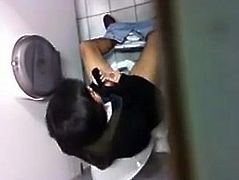 spying on asian cock jerking off