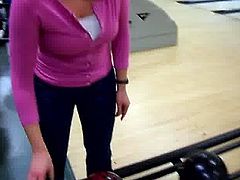 Bowling-my friend titties