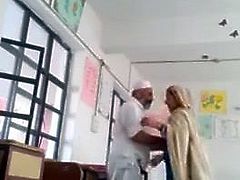 Fucking in classroom by teacher