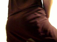 Brown Polyester Loungewear Striptease