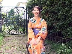 Rina Himekawa in Kimono