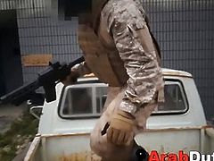 Arab Whore Sucks & Fucks Soldiers