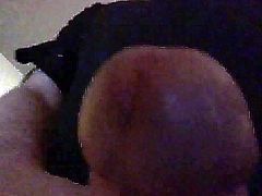 Rubbing my balls and stroking my shaft