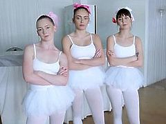 BFFS - Fake Instructor Fucks Ballerina Best Friends In Foursome