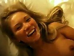 Cumshot On Sexy Blonde Face