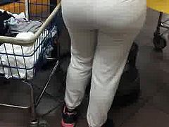 At the laundromat sexy mami