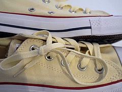 My Sister's Shoes: brand new Converse beige I 4K