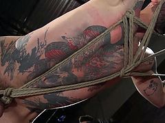 I recommend you to watch this hot scene, if you adore gay bondage with intense SM & hardcore sex with hot studs. I promise you won't be disappointed, this is something really special! Enjoy!