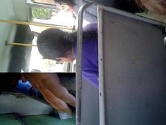 METIENDO DEDOS ESTUDIANTE SHORT BUS