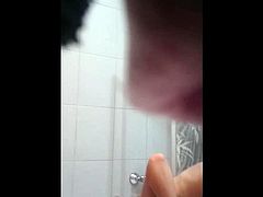 Wife shower.saggy tits fuckable ass for wank-comments