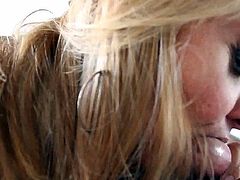 Blonde Whore Gloria Patricia Blowjob Compilation 2