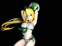 Leafa Figure Bukkake SOF