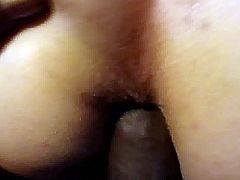 Up-Close Interracial Ass Fuck