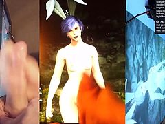 FF XIV Cum Tribute for Liz (Final Fantasy)