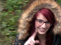 QUEST FOR ORGASM - Czech redhead Leila Smith masturbating until orgasm