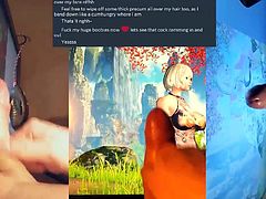 Cum Tribute to Splutsy (Yun Blade and Soul)