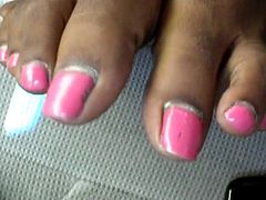 Hood MILF Pink Toenails