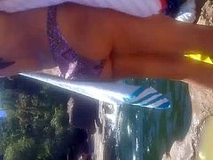 Milf chilena en bikini