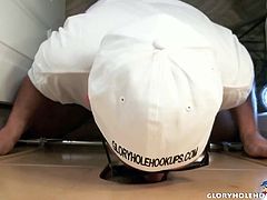 Bent over and backed up to the gloryhole, he fucked me hard and deep, just the way I like it. There is something about getting fucked at a gloryhole that makes my nipples hard.