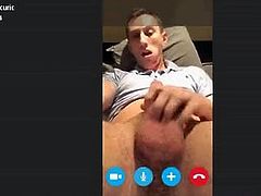 Zac Curic on cam MASTURBATING!