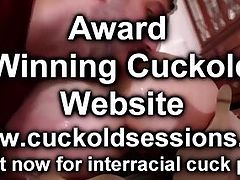 Hot young blonde wife squirt all over bbc cuckold