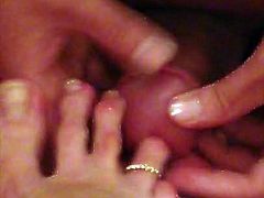 Finger and toe peehole play, and handjob