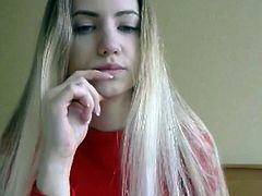 Fantastic Blonde Hairstyle and Hairplay, Long Hair, Hair