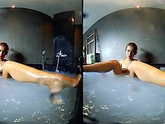 VRpussyVision.com - Wet finger games in the whirlpool Part 3