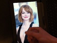 Emma Stone Cum Tribute