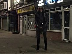 Peeing and masturbating on Crayford High Street