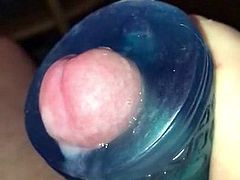 Fleshlight huge cum and precum