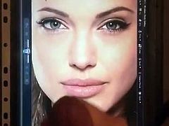 Angelina Jolie Cum Tribute 3