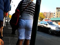 Amateur princesses voyeur fucking in public place