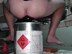 Move to a new position with large butt plug